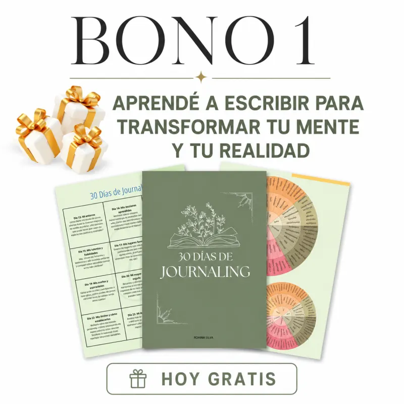 Bono 1: Aprendé a escribir para transformar tu mente y tu realidad
