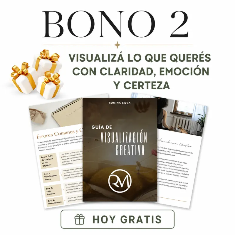 Bono 2: Visualizá lo que querés con claridad, emoción y certeza